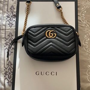 GG Marmont matelassé mini bag